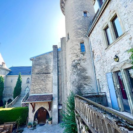 Superbe Appartement Au Chateau D'Allaman De 80M2 吕格兰 外观 照片