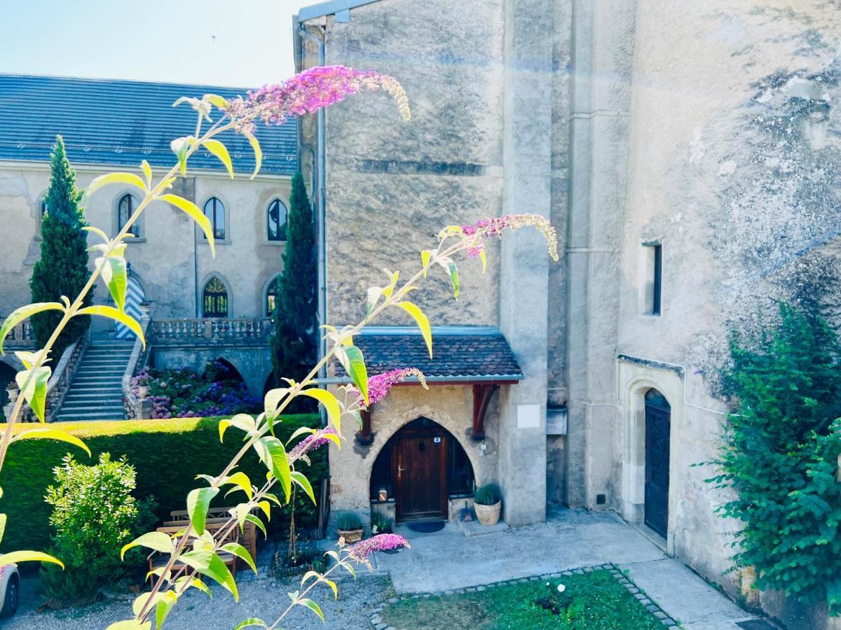 Superbe Appartement Au Chateau D'Allaman De 80M2 吕格兰 外观 照片