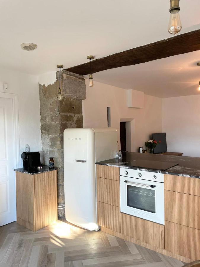 Superbe Appartement Au Chateau D'Allaman De 80M2 吕格兰 外观 照片